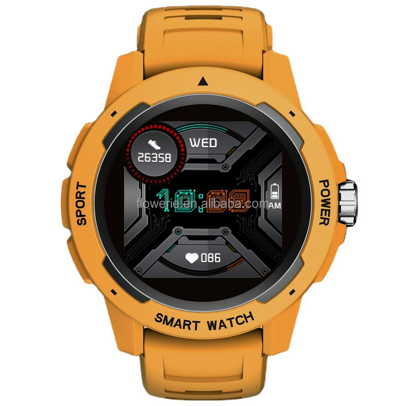Outdoor Sports Adventure - 50m防水IP68タクティカルスポーツスマートウォッチ、アウトドアランニングダイビングeスポーツアドベンチャーフィットネス腕時計