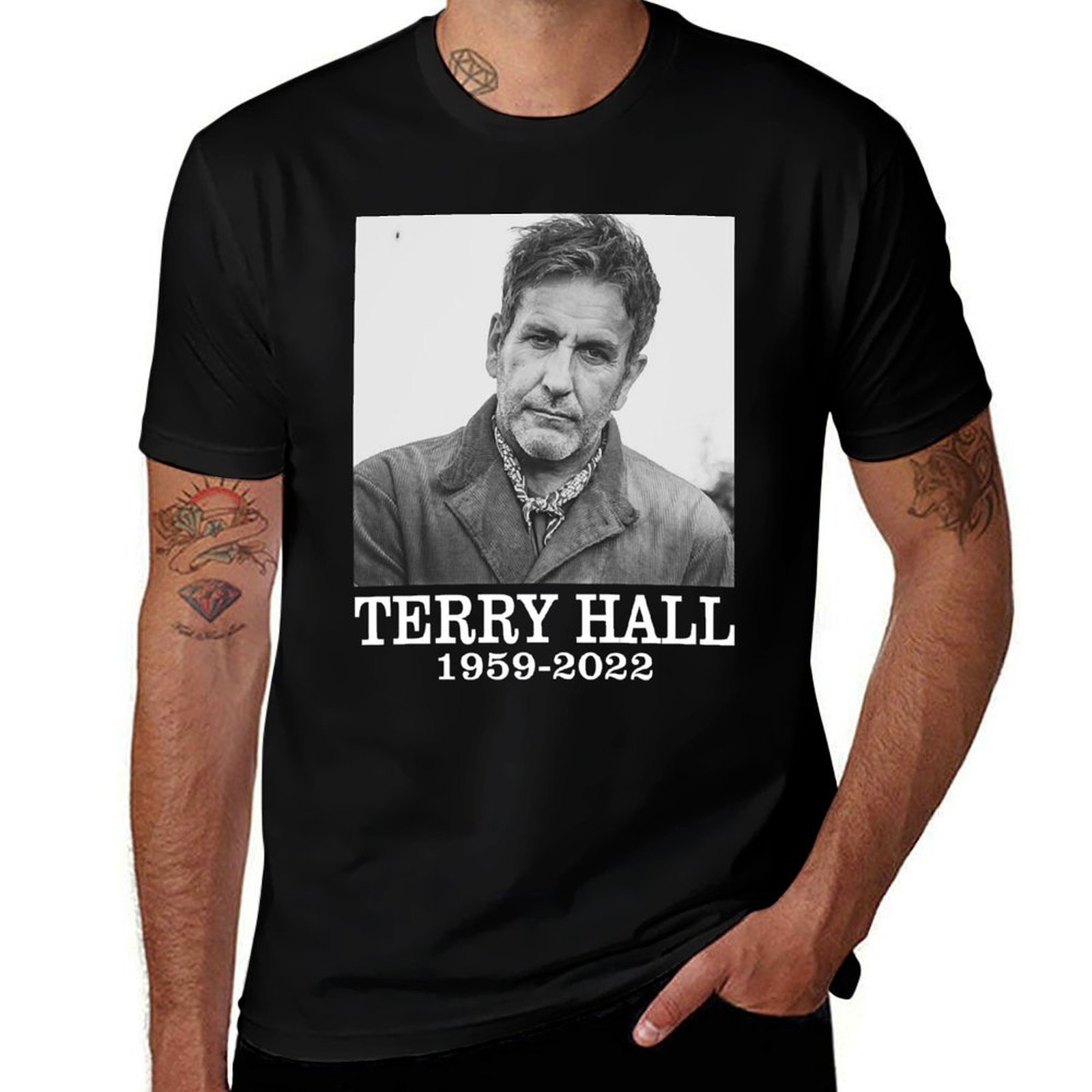 Outdoor Sports Hall - RIP TERRY HALL 1959-2022 Tシャツ アウトドアスポーツ