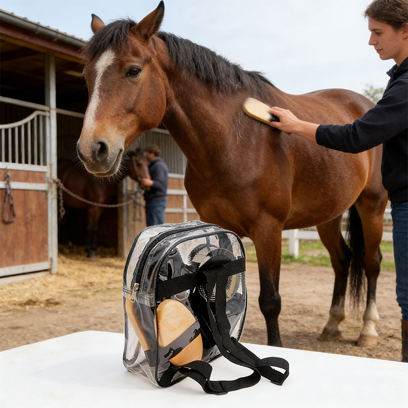 プロ仕様馬用グルーミングキット10点セット 馬用ブラシ・くし - Grooming Kit Horse のレビューと価格