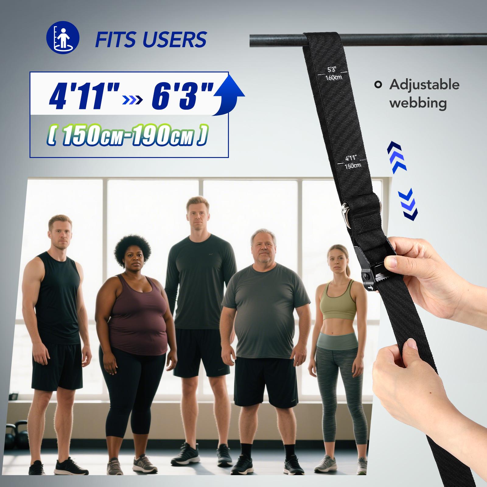 ヘビーデューティー懸垂補助バンドセット 4x80ポンド 調節 - Outdoor Sport Field のレビューと価格