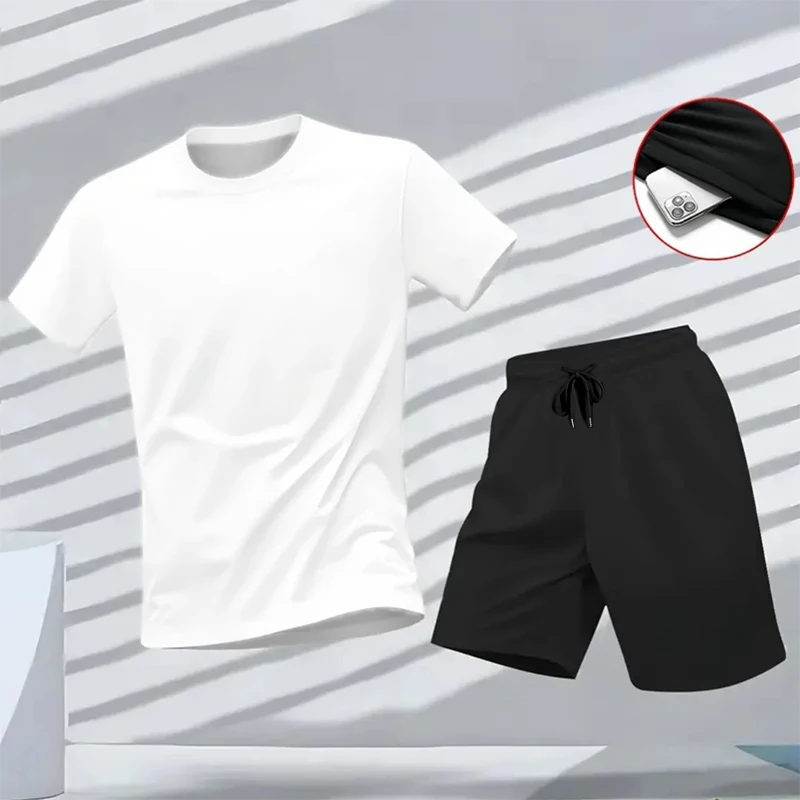 メンズセット 2026新作 トラックジャケット Tシャツ＆シ - Outdoor Sport Outfit のレビューと価格