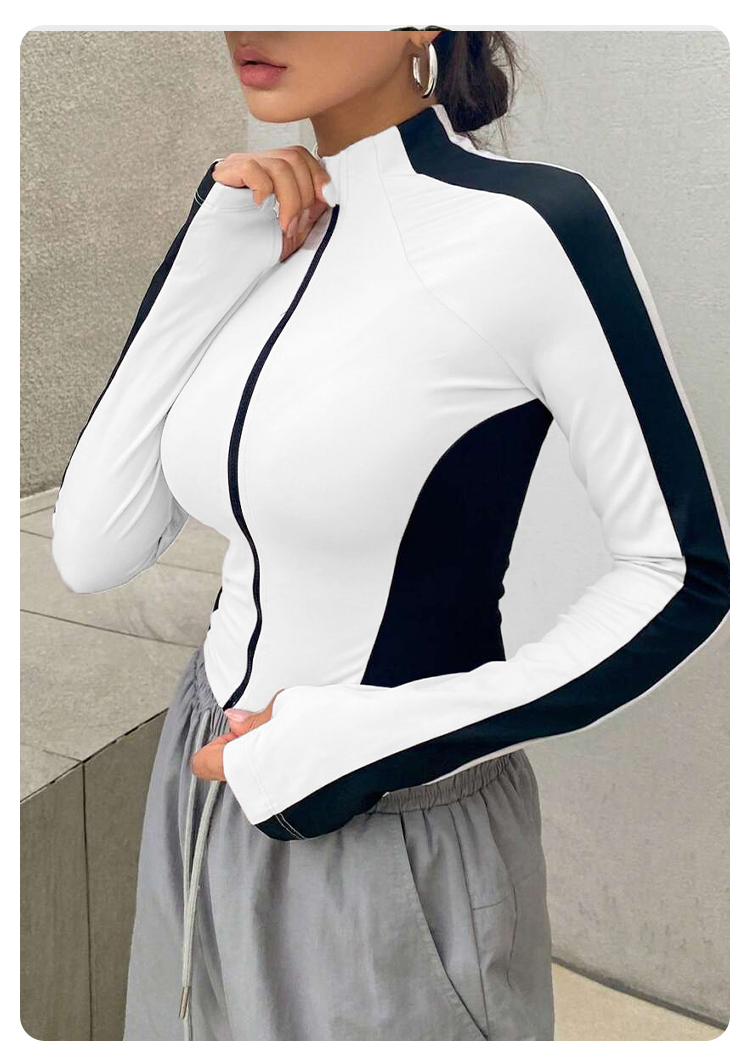 ヨガウェア スタンドアップカラージャケット アウトドアスポー - Outdoor Sports のレビューと価格
