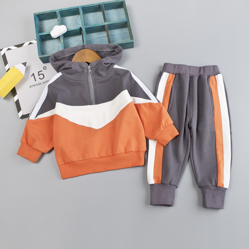 キッズスウェットスーツ春秋男の子女の子カジュアルアウトドアフ - Outdoor Sport Outfit のレビューと価格