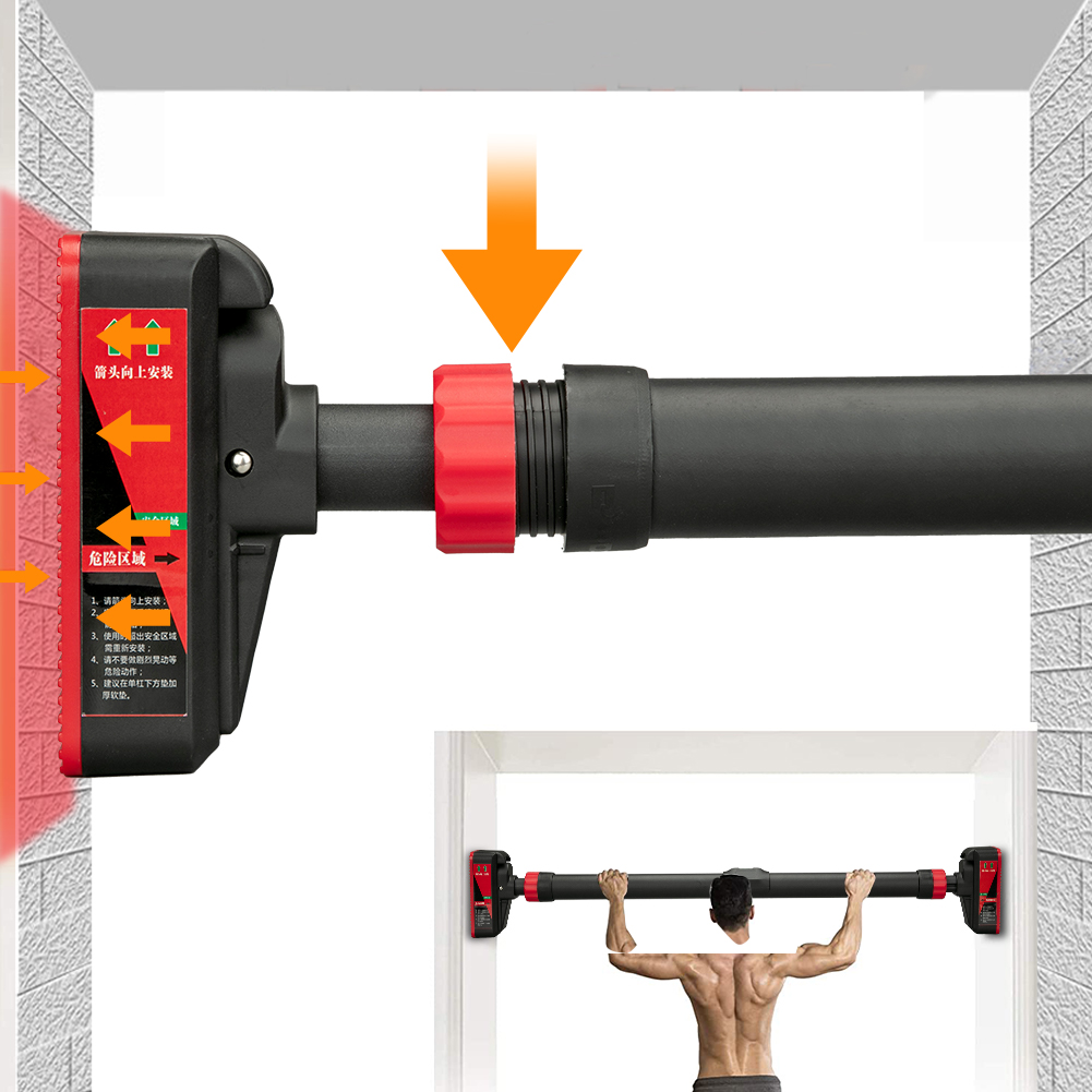 筋力トレーニング懸垂バー レベルゲージ付き 69-92cm  - Outdoor Sport Bar のレビューと価格